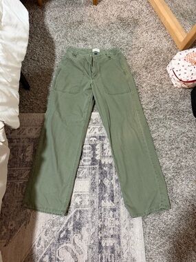 Universal Thread Olive Green Straight Leg Women's Jeans